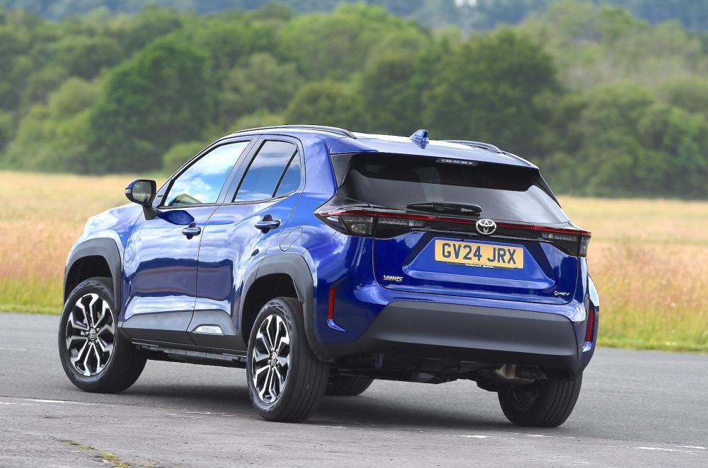 Toyota Yaris Cross rear cornering