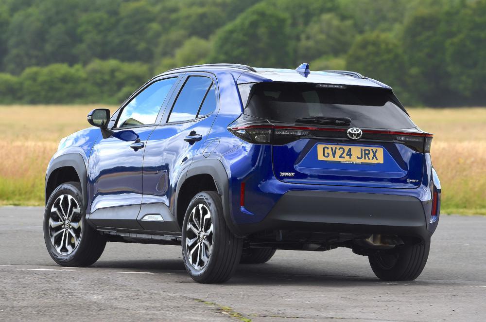 Toyota Yaris Cross rear cornering