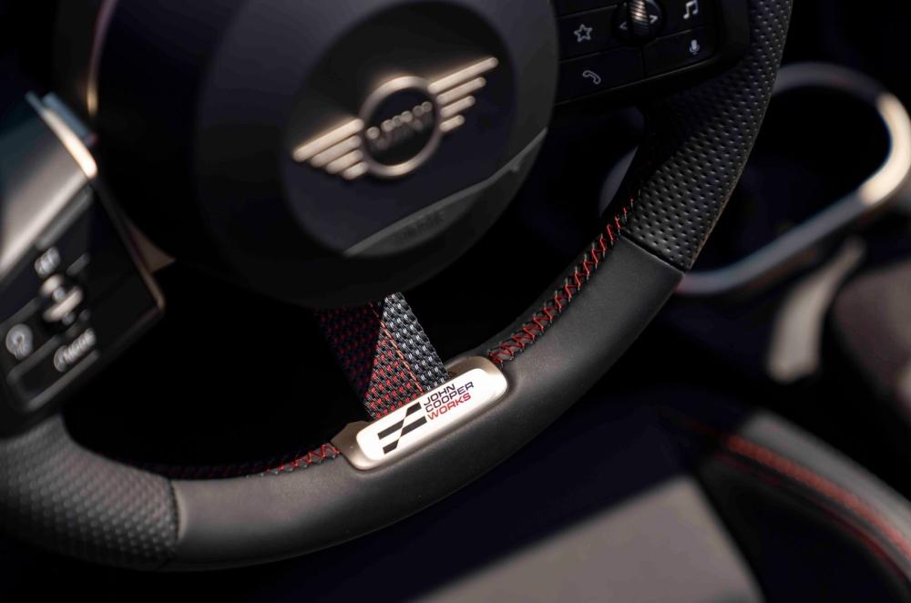 Mini Cooper Convertible interior details