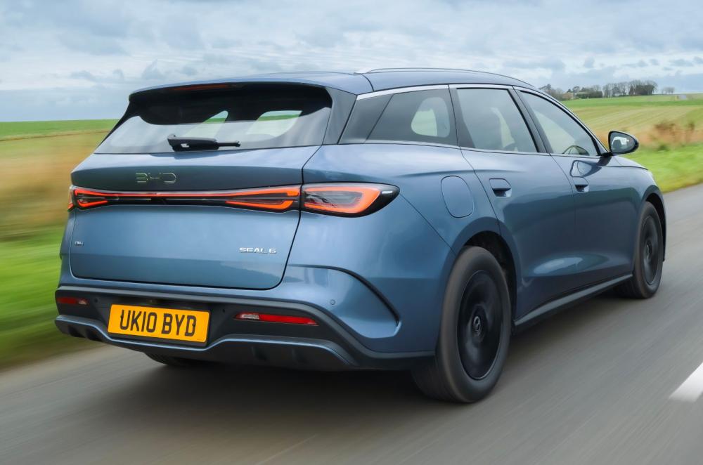 Blue BYD Seal 6 Touring rear