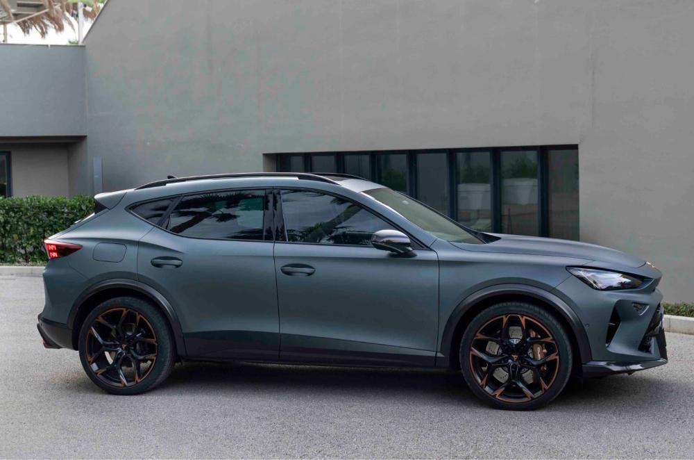 Cupra Formentor still side profile