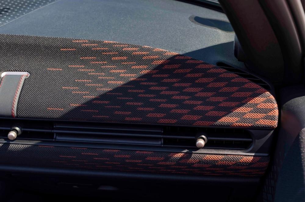 Mini Cooper Convertible interior details