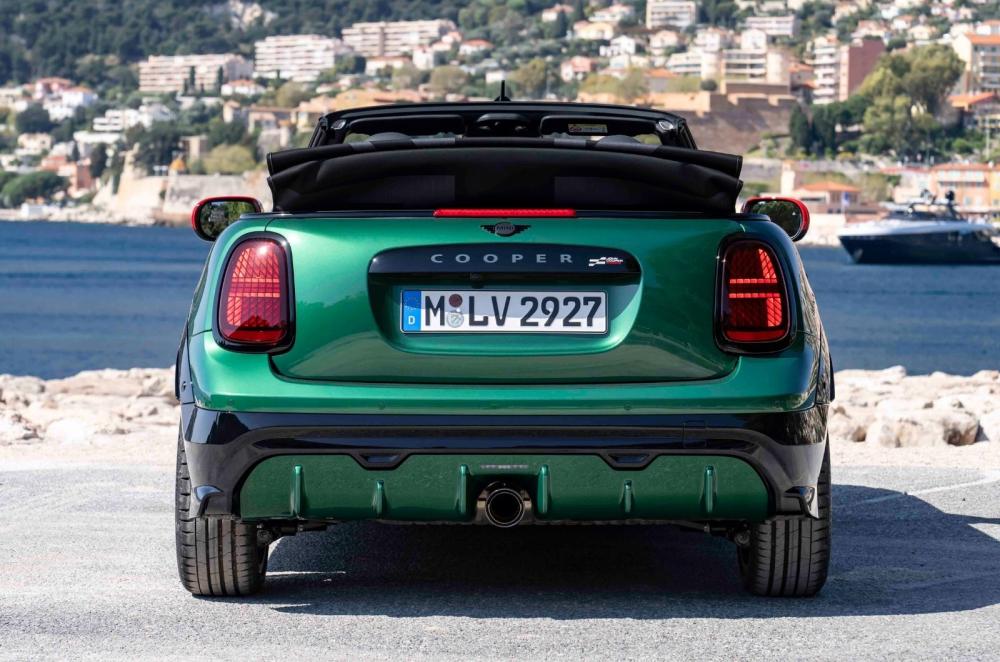 Mini Cooper Convertible exterior rear static