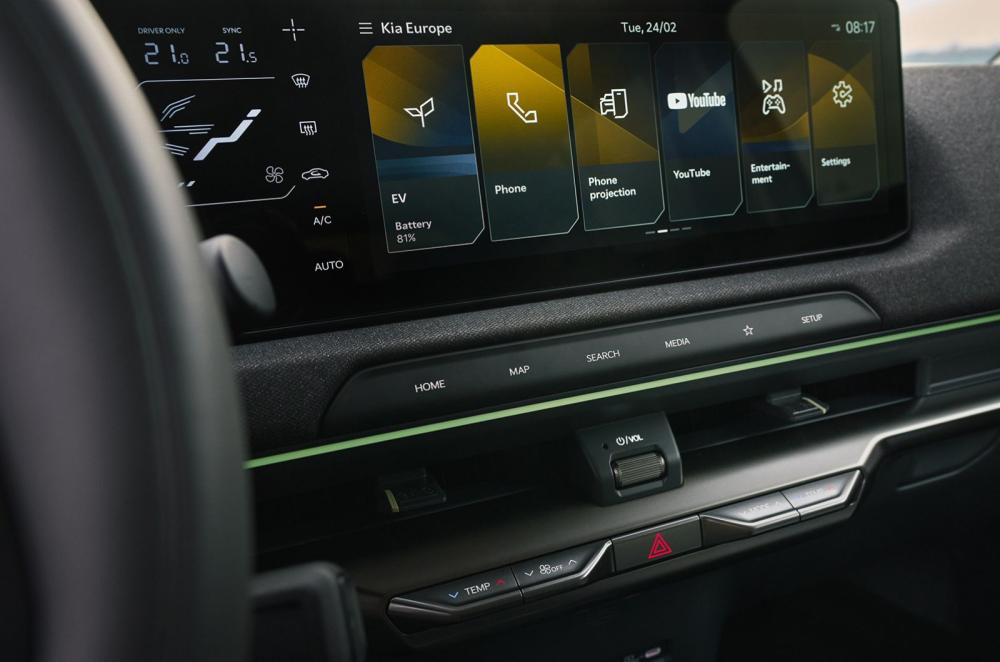 Kia EV2 interior details