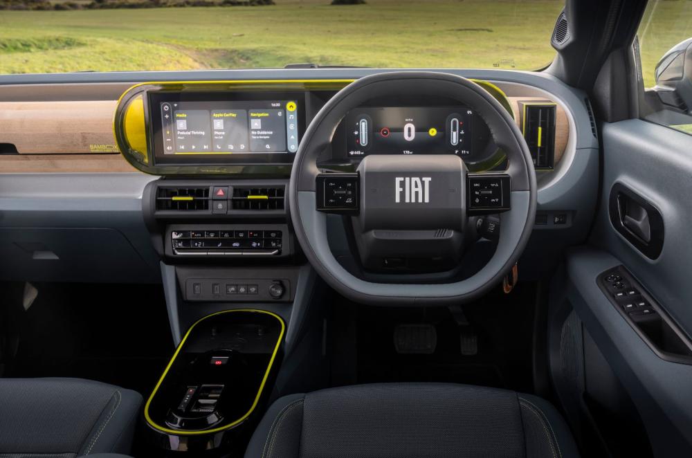 Fiat Grande Panda hybrid interior