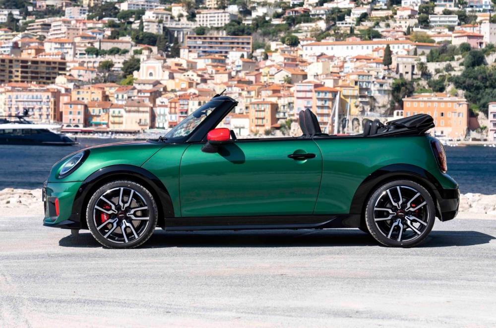 Mini Cooper Convertible exterior side profile static