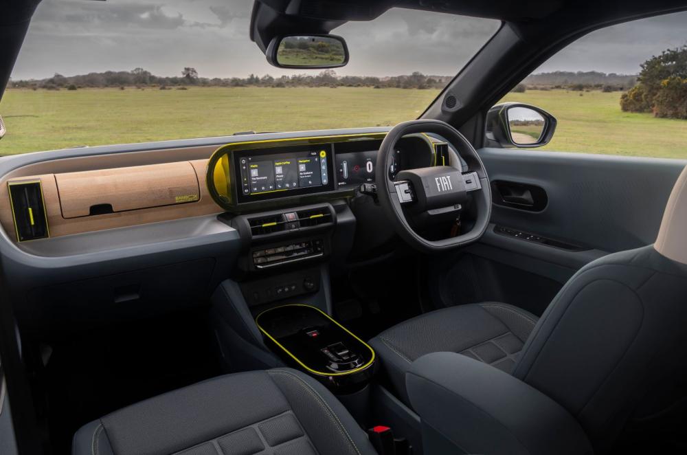 Fiat Grande Panda hybrid interior details