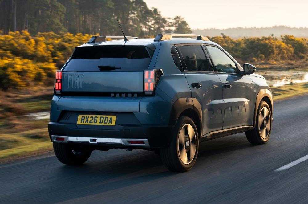 Fiat Grande Panda hybrid rear dynamic