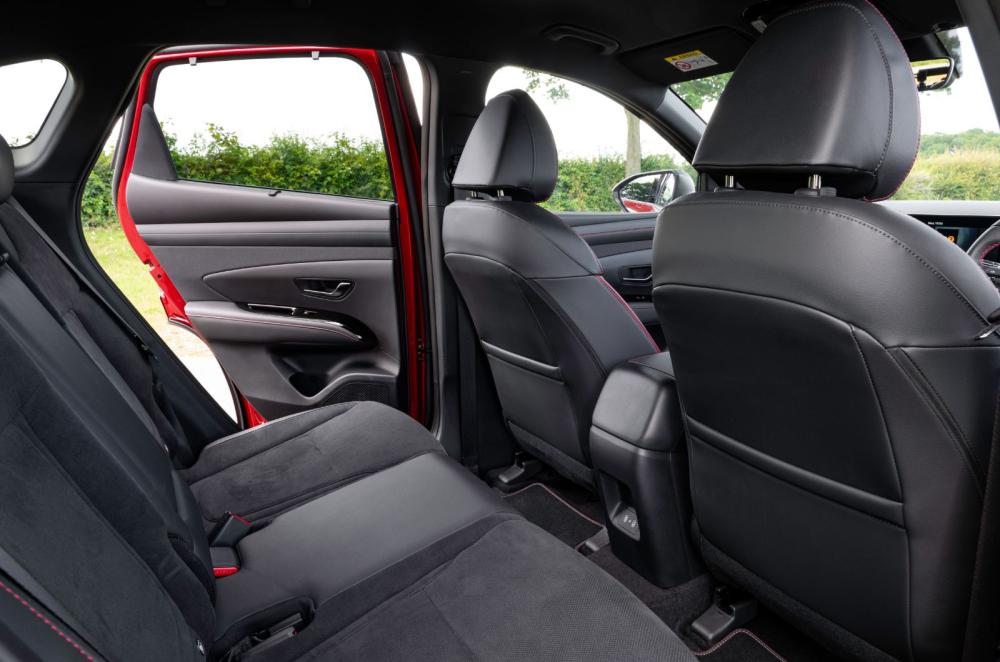 Hyundai Tucson interior rear