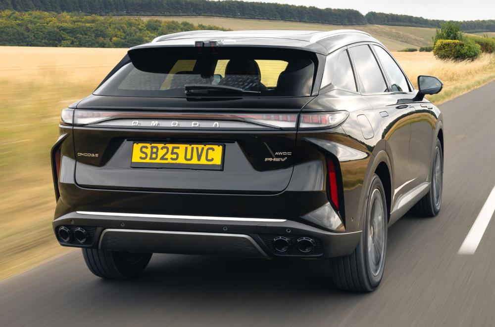 Omoda 9 rear dynamic