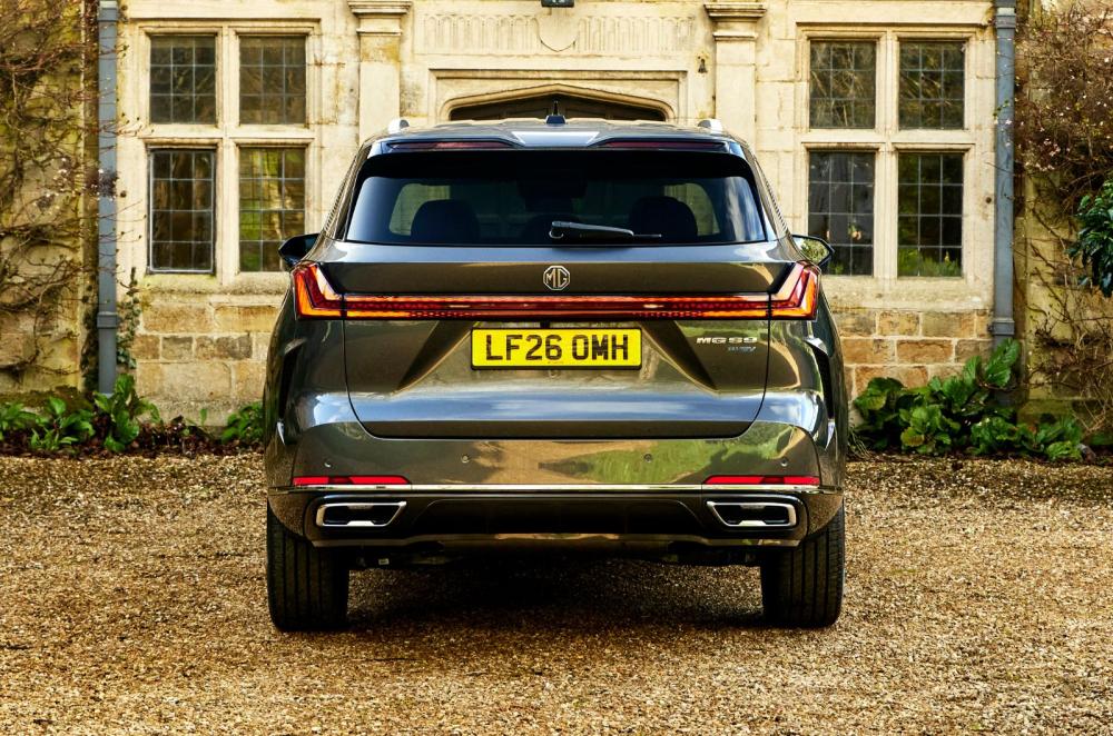 MG S9 PHEV exterior still rear