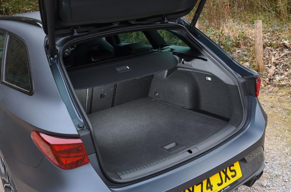 Cupra Leon estate boot