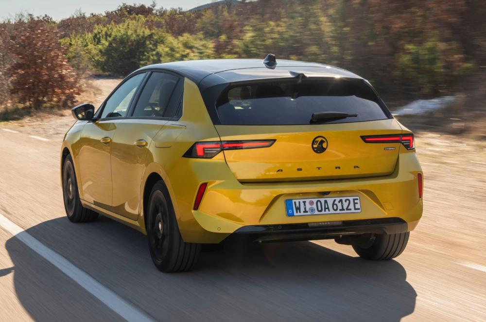 2026 Vauxhall Astra rear dynamic