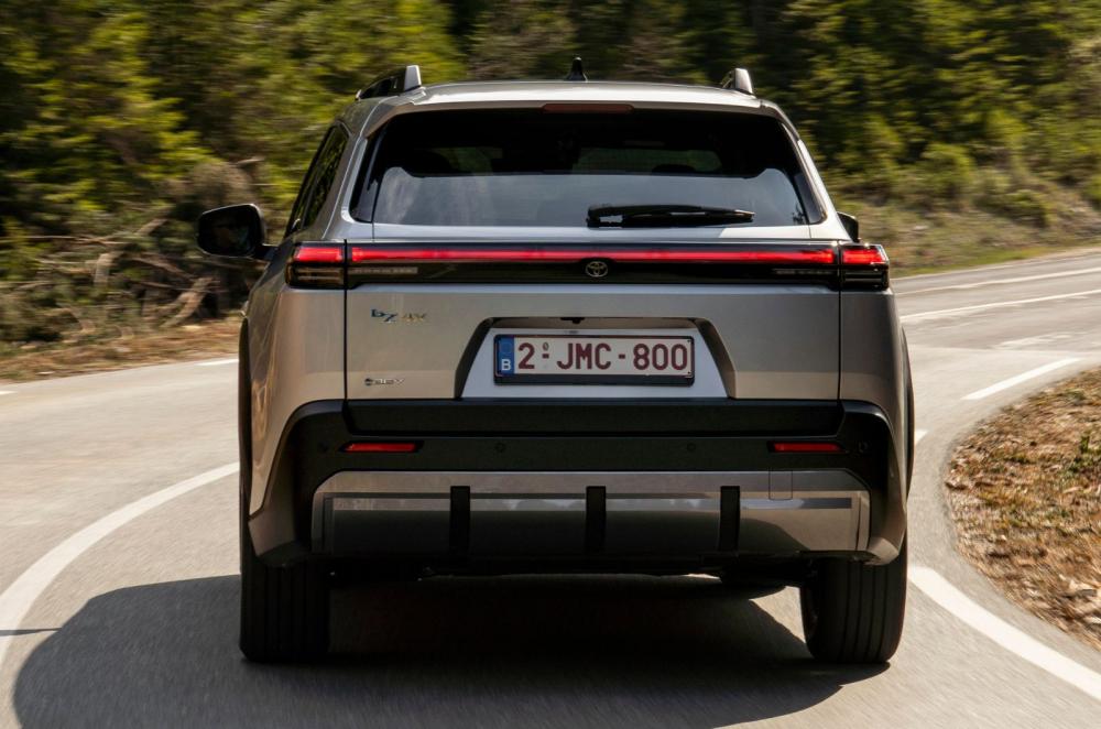 Toyota bZ4X Touring rear dynamic