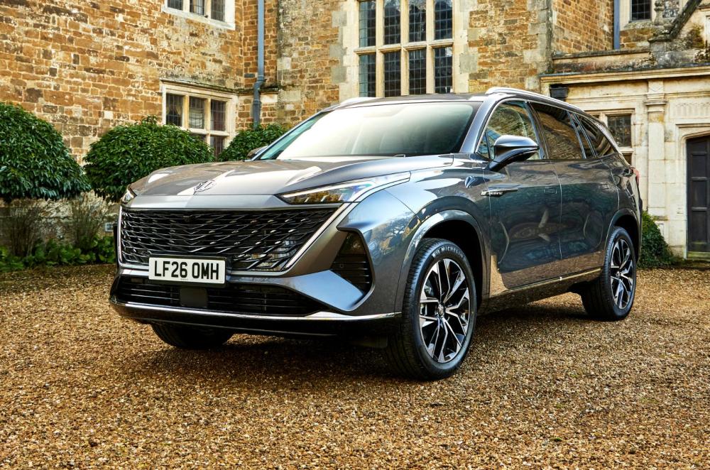 MG S9 PHEV exterior still front