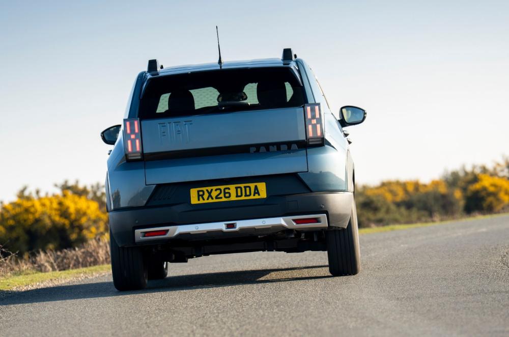 Fiat Grande Panda Hybrid rear cornering
