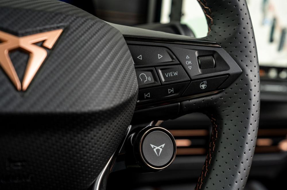 Cupra Born interior details