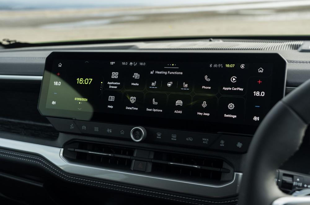Jeep Compass interior details