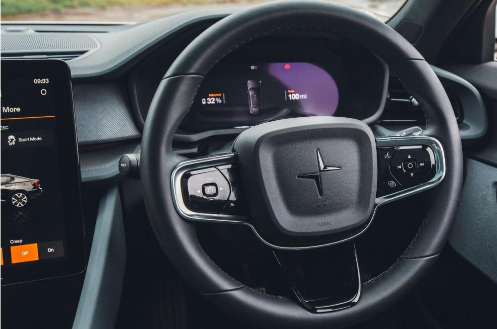 Polestar 2 interior details