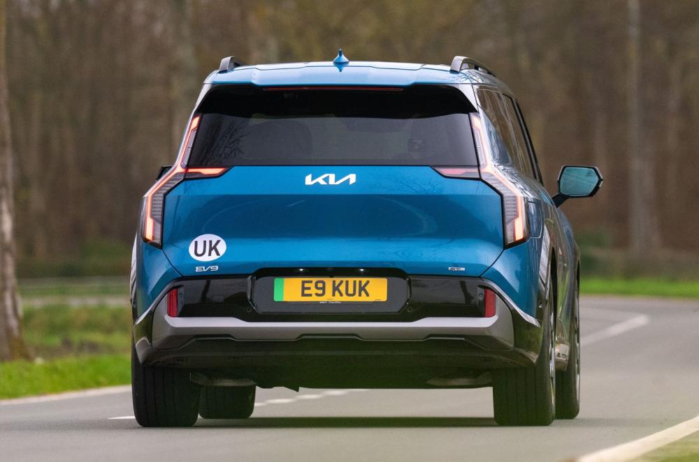 Kia EV9 rear dynamic