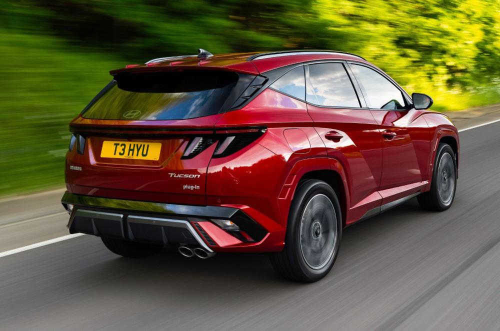 Hyundai Tucson rear dynamic