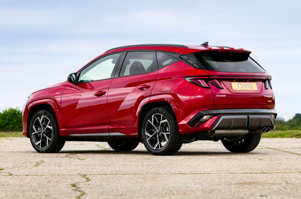 Hyundai Tucson exterior still rear