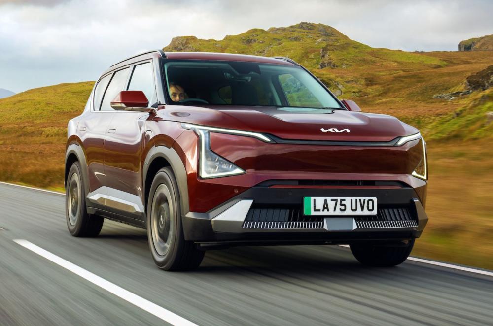 Kia EV5 front dynamic