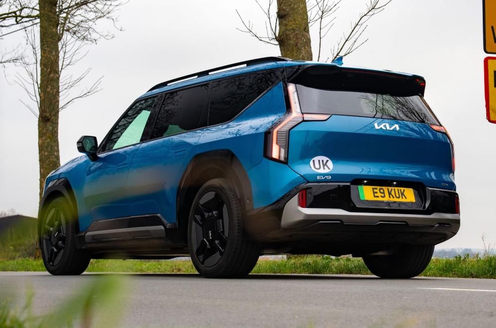 Kia EV9 rear static