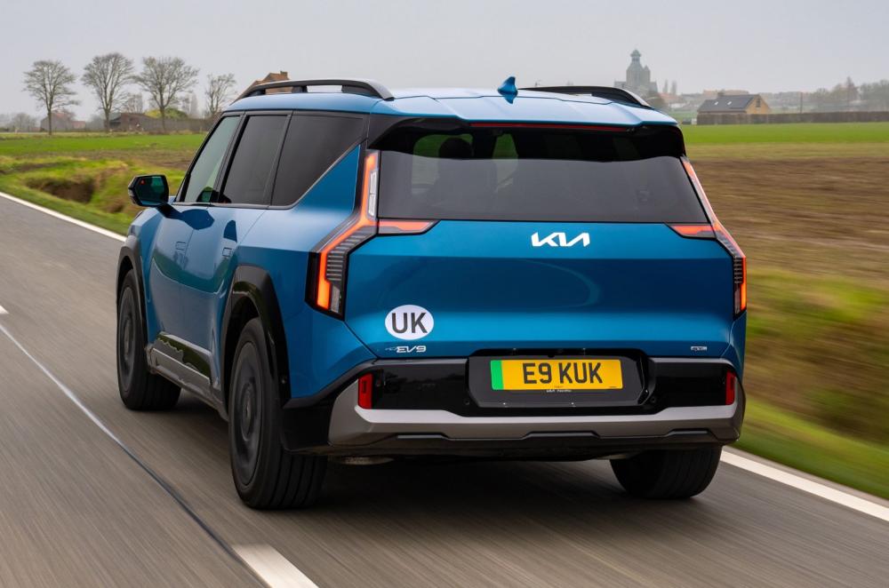 Kia EV9 rear dynamic
