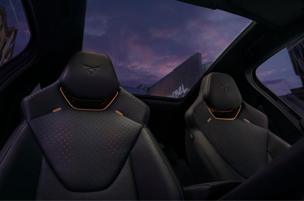 Cupra Raval interior details
