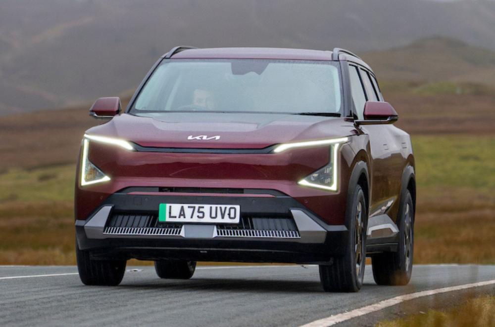Kia EV5 front dynamic