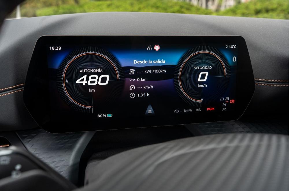 Cupra Born interior details