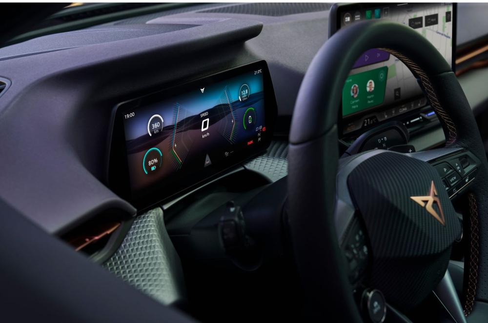 Cupra Raval interior details
