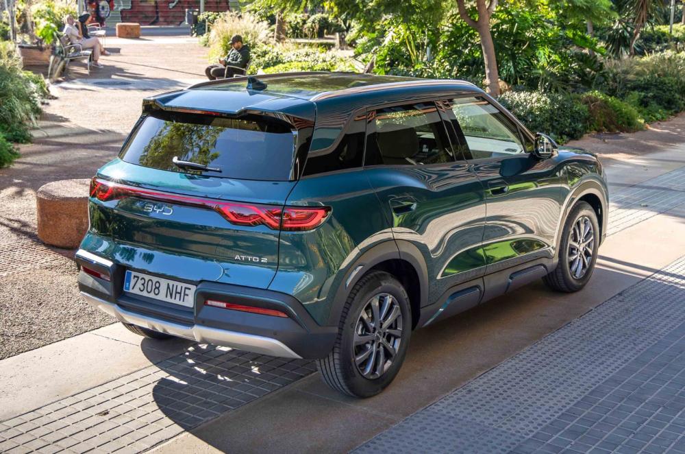 BYD Atto 2 DM-i PHEV rear exterior static