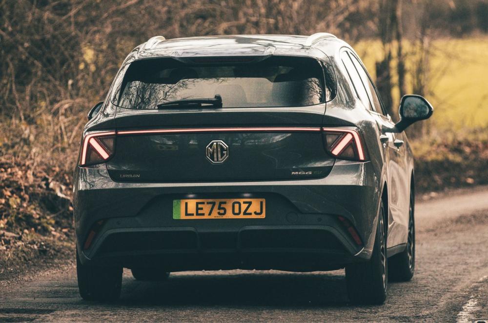 MG4 Urban rear dynamic