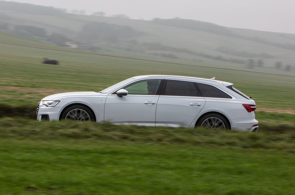 Used Audi A6 Avant 2018-present side driving