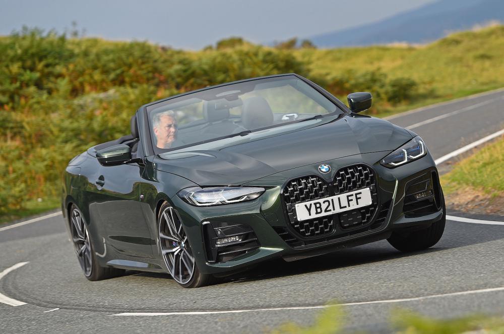 Used BMW 4 Series Convertible 2021-present front cornering