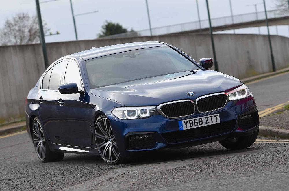 Used BMW 5 Series 2017-2023 front cornering