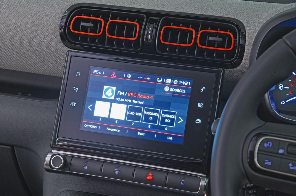 Used Citroen C3 Aircross 2017-2025 infotainment