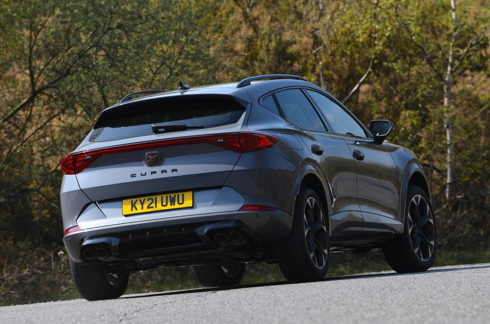 Used Cupra Formentor 2020-present rear cornering