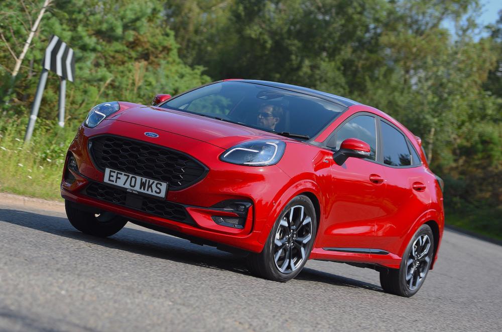 Used Ford Puma 2019-present front cornering