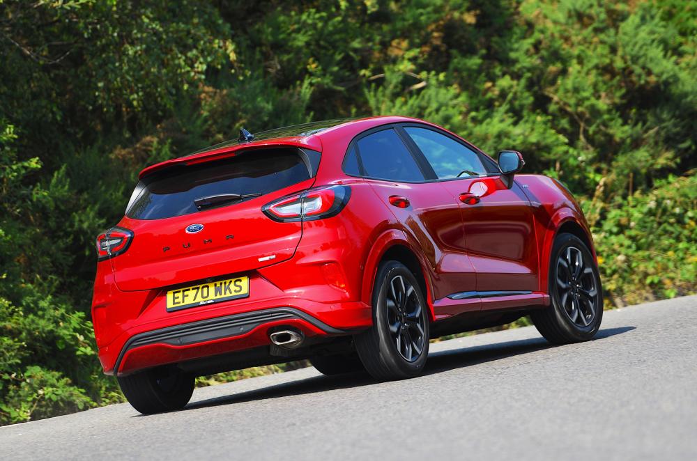 Used Ford Puma 2019-present rear cornering