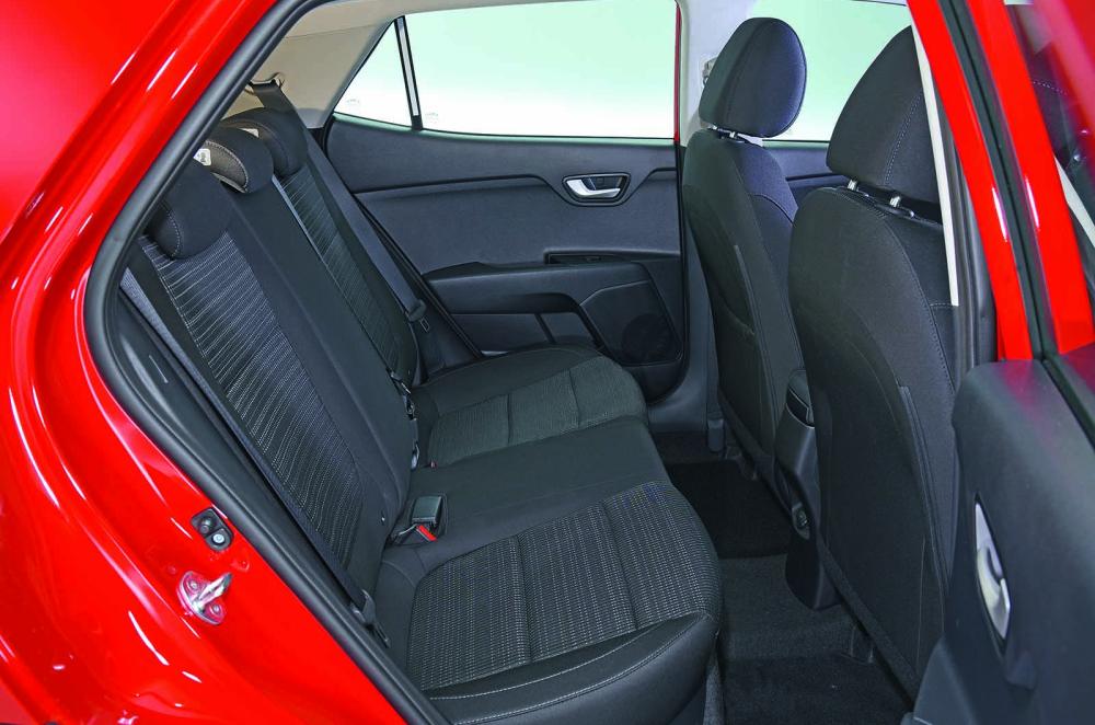 Used Kia Stonic 2017-present rear seats