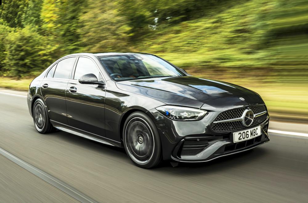 Used Mercedes C-Class 2021-present front driving