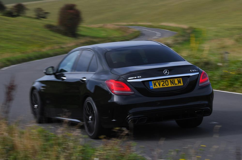 Used Mercedes-AMG C63 2015-2021 rear cornering