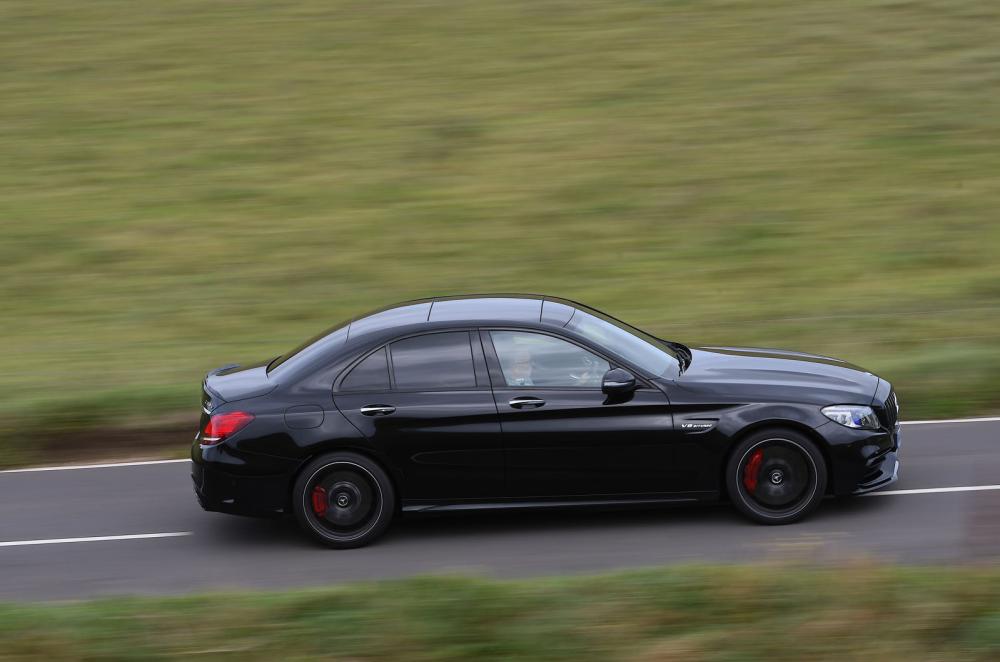 Used Mercedes-AMG C63 2015-2021 side driving