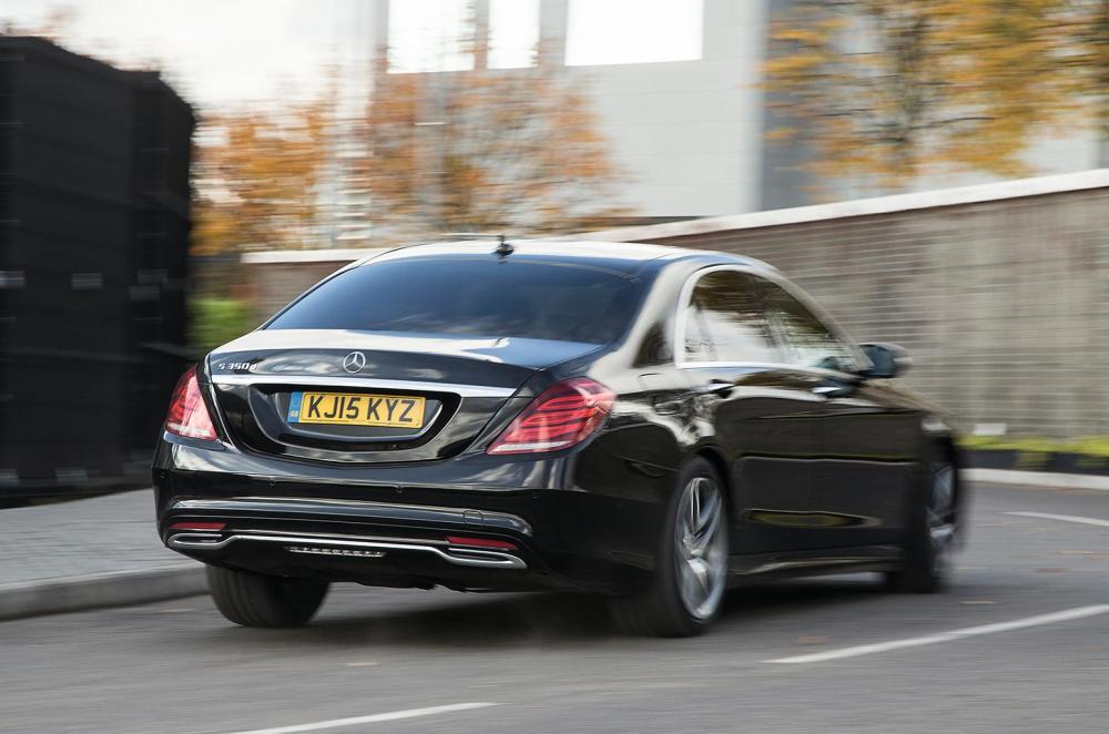 Used Mercedes-Benz S-Class 2014-2020 rear cornering