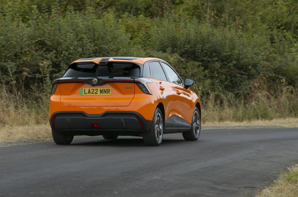 Used MG4 2022-present rear cornering