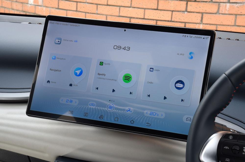 Used BYD Atto 3 2023-present touchscreen infotainment