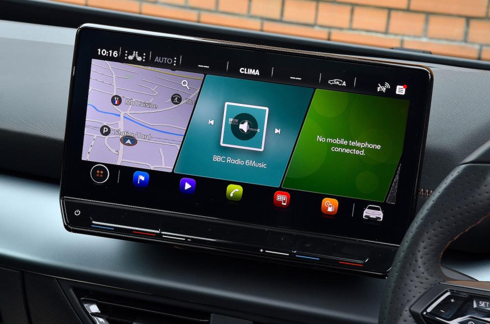 Used Cupra Born 2022-present touchscreen infotainment